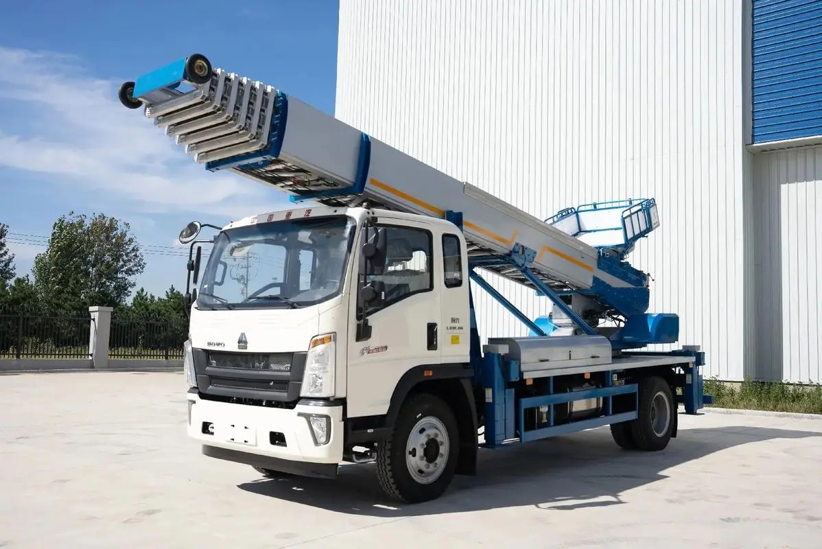 宁晋县专业的云梯车出租